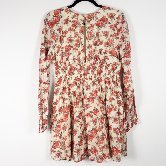 Free People Keep You Floral Mini Dress in Classic Combo - Picture 12 of 15